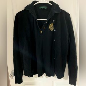 Lauren Ralph Lauren cashmere wool cardigan S 2 - Fab!